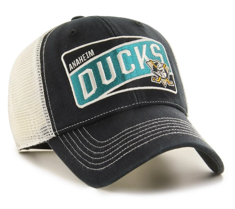 '47 Brand Unisex Anaheim Ducks Trucker Cap – Schwarz