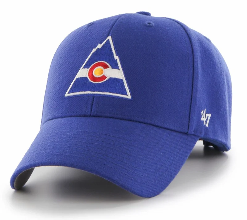 '47 Brand Unisex Colorado Rockies Vintage-Kappe – Blau