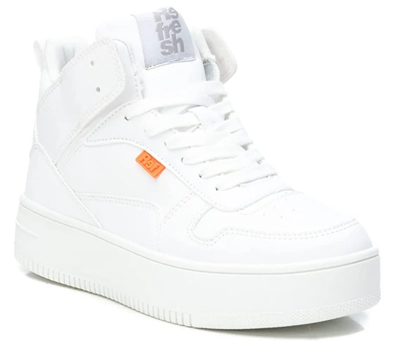 Refresh Modische High-Top-Sneaker für Damen – Weiß