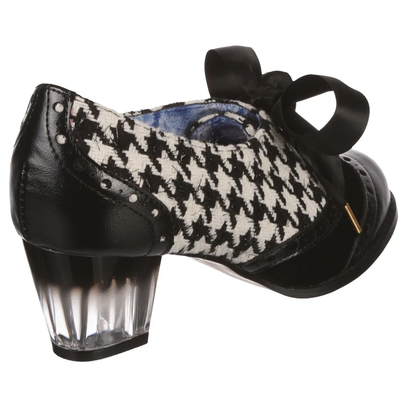 Irregular Choice Damen Corporate Beauty Mid Heel - Schwarz / Weiß