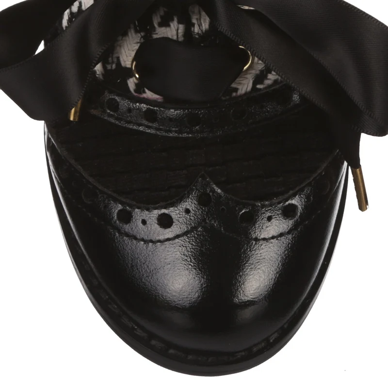 Irregular Choice Damen Corporate Beauty Mid Heel - Schwarz / Weiß