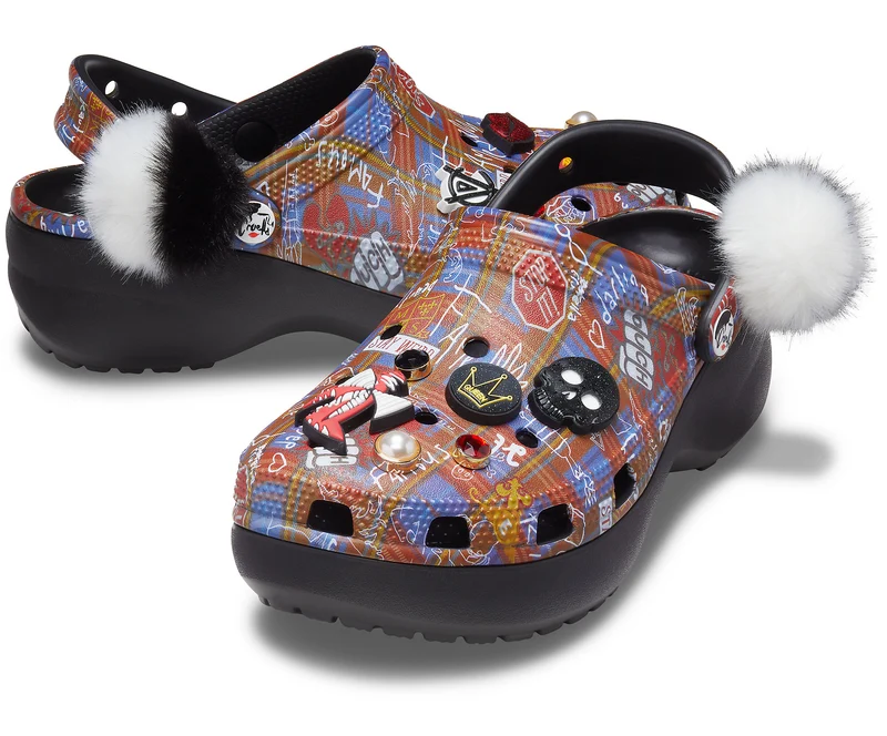 Crocs Cruella II Plateau-Clog für Damen