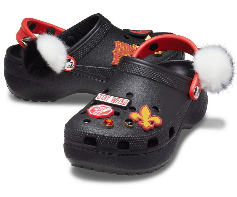 Crocs Cruella Plateau-Clog für Damen