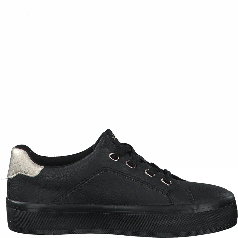S.Oliver Damenmode-Trainer – Schwarz