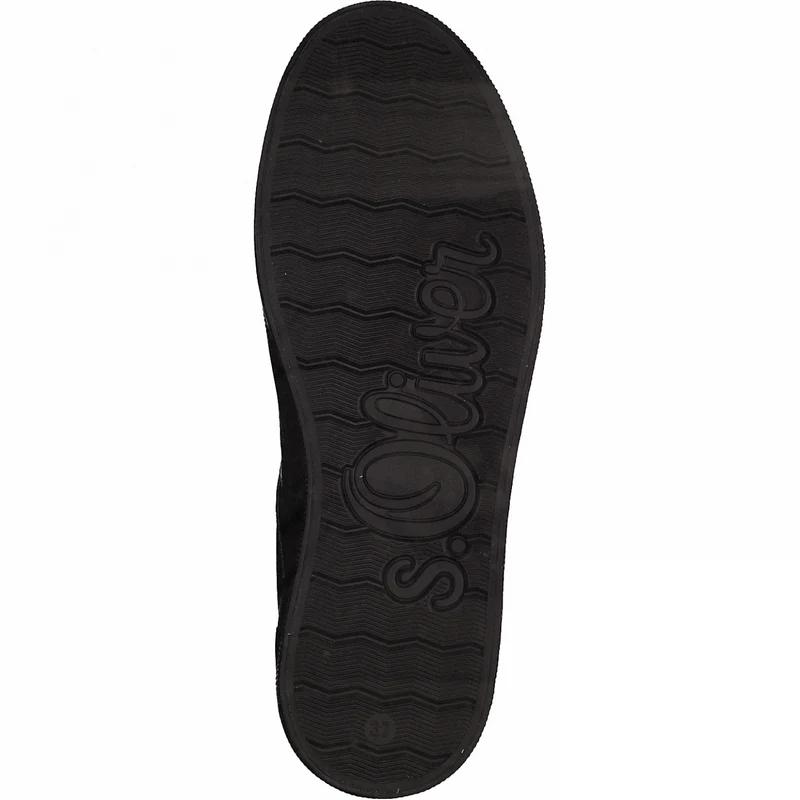 S.Oliver Damenmode-Trainer – Schwarz