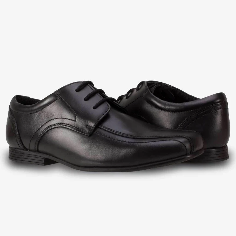 Term Finn Kinder-Schnürschuh – Schwarz