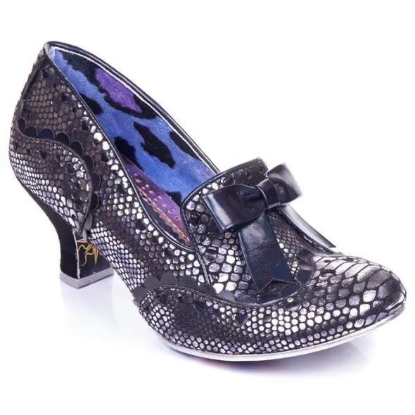 Irregular Choice Damen Here And Present High Heel - Schwarz