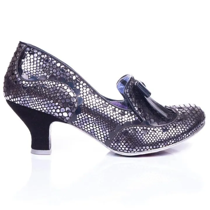 Irregular Choice Damen Here And Present High Heel - Schwarz
