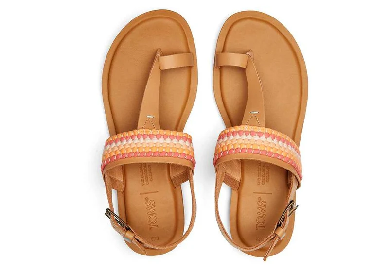 TOMS Damen Bree Sandale – Honig