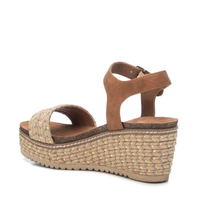 Refresh Plateau-Sandale für Damen – Taupe