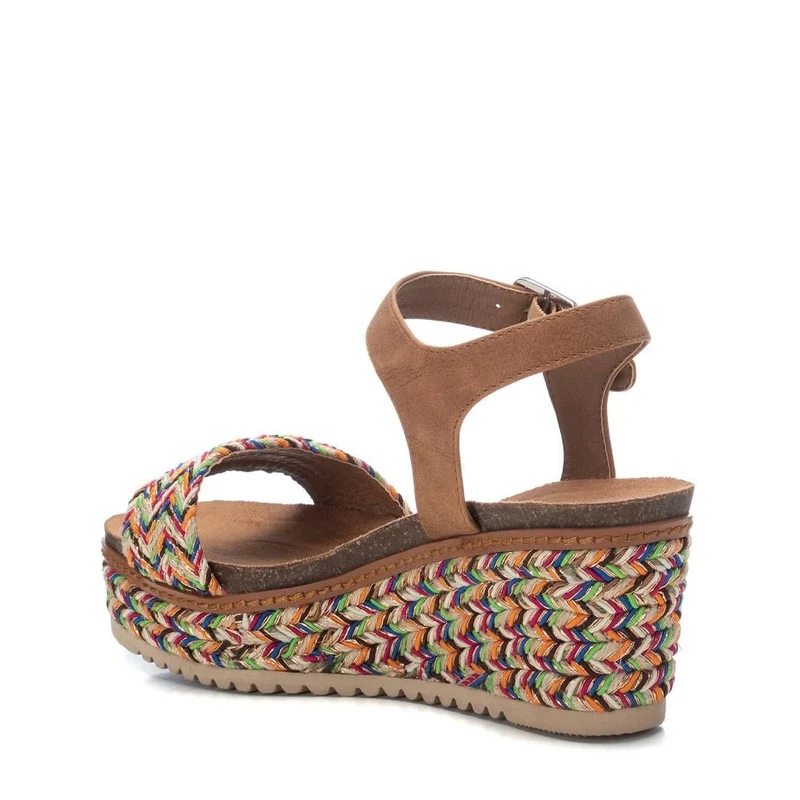Refresh Plateau-Sandale für Damen – Marineblau