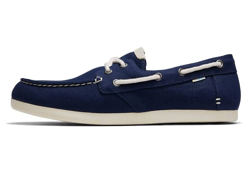 TOMS Herren Claremont Bootsschuh – Marineblau