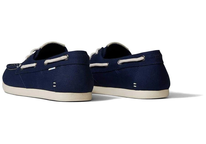 TOMS Herren Claremont Bootsschuh – Marineblau