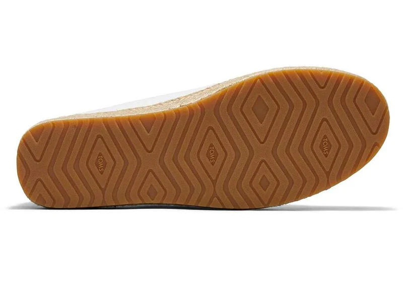 TOMS Cassiah Plateau-Trainer für Damen – Weiß