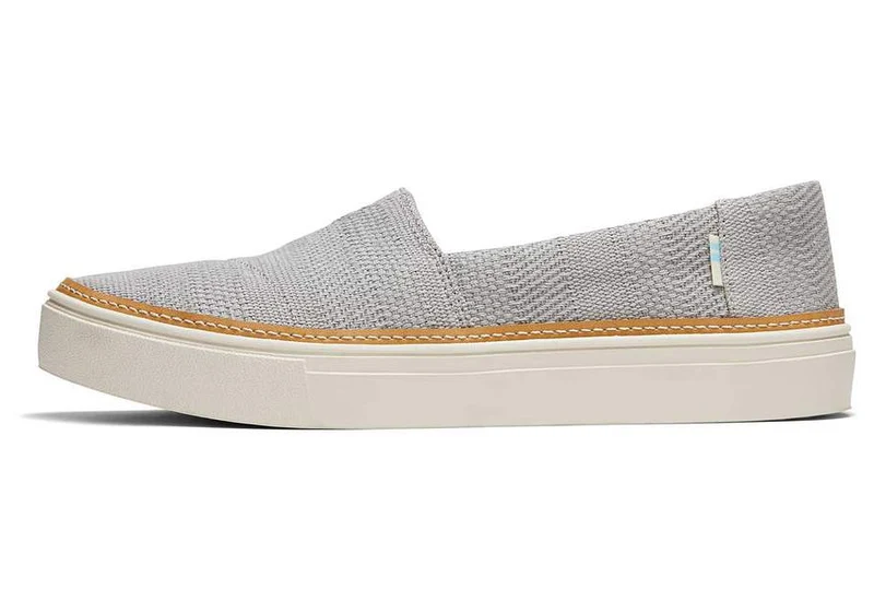 TOMS Damen Parker Slip-On-Trainer – Drizzle Grey