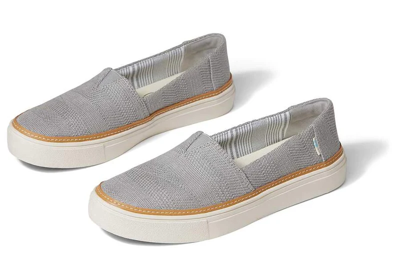 TOMS Damen Parker Slip-On-Trainer – Drizzle Grey