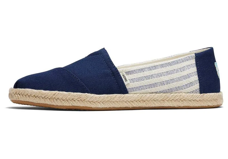 TOMS Alpargata Espadrille für Damen – Marineblau