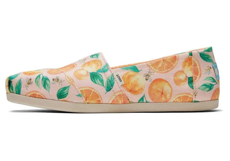 TOMS Damen Alpargata Oranges Espadrille – Blassrosa