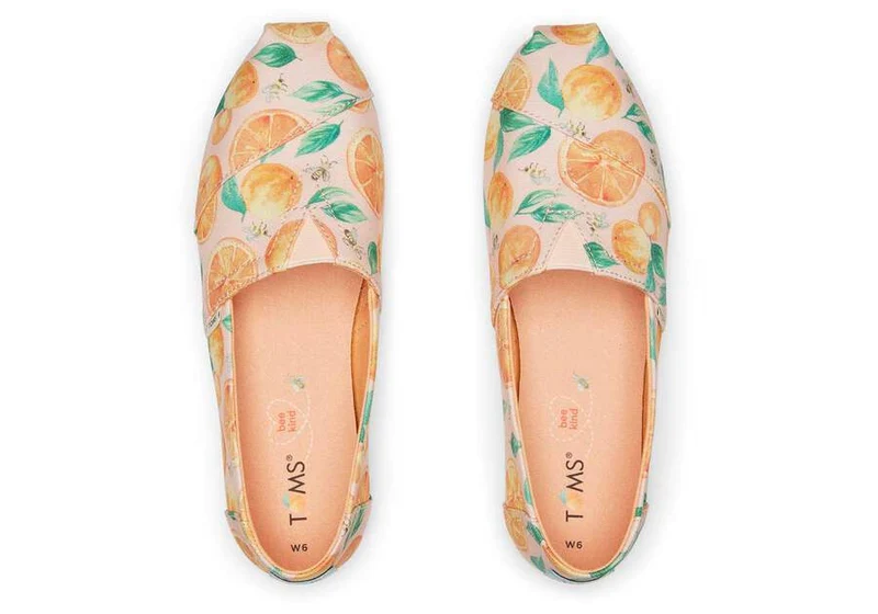 TOMS Damen Alpargata Oranges Espadrille – Blassrosa