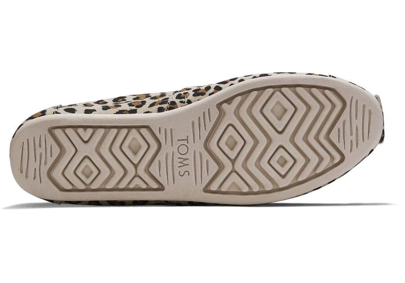 TOMS Damen-Alpargata-Espadrille mit Leopardenmuster – Birke