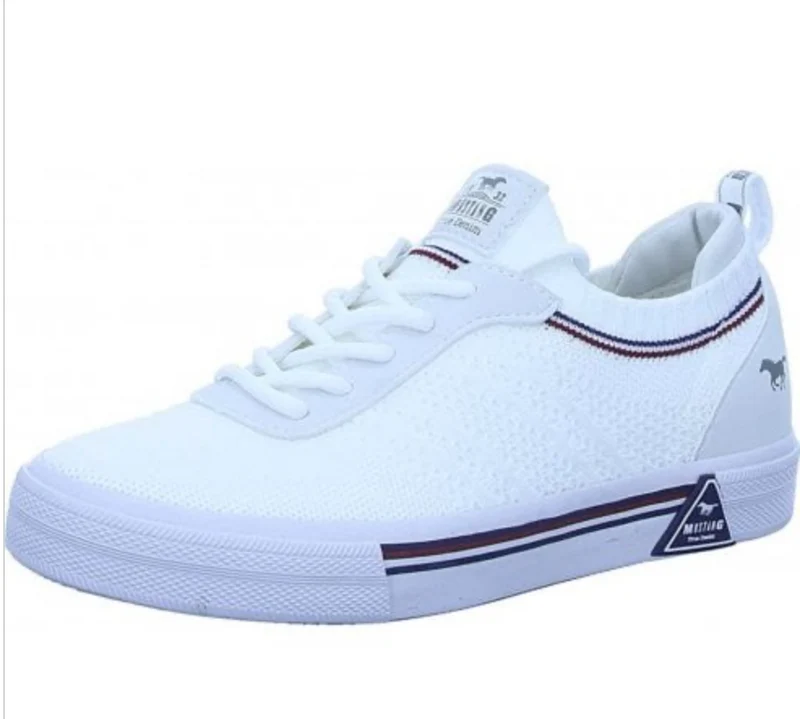 Mustang Damen-Sneaker – Weiß