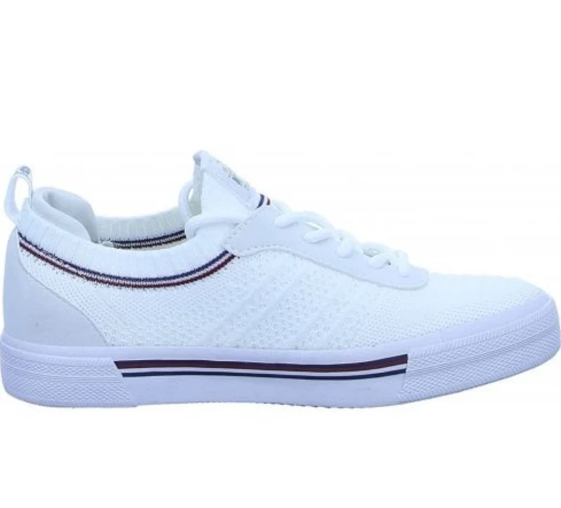 Mustang Damen-Sneaker – Weiß