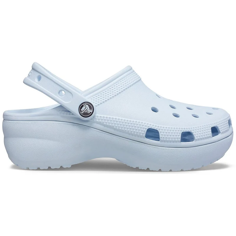 Crocs Klassischer Unisex-Plateau-Clog – Mineralblau