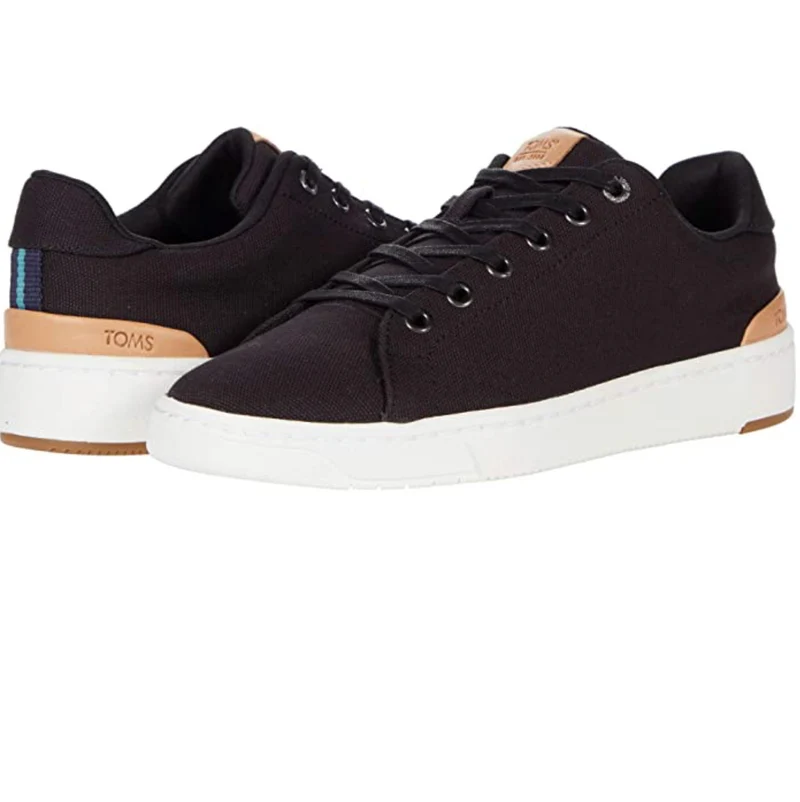 TOMS Herren Travel Lite Canvas-Trainer – Schwarz