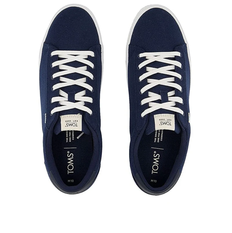 TOMS Carlson Canvas-Trainer für Herren – Marineblau