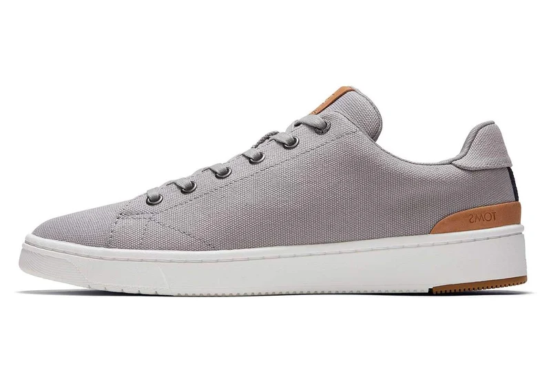 TOMS Herren Travel Lite 2.0 Canvas-Trainer – Drizzle Grey