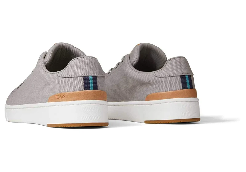 TOMS Herren Travel Lite 2.0 Canvas-Trainer – Drizzle Grey