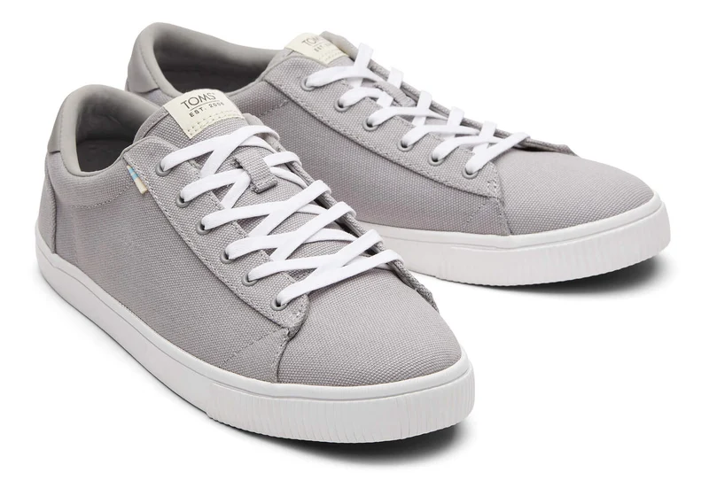 TOMS Herren-Sneaker aus Segeltuch – Drizzle Grey