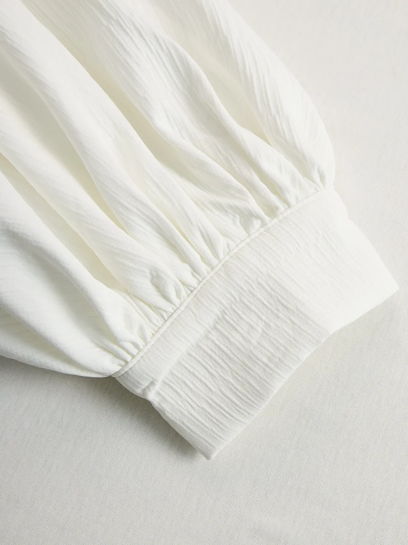 Damen Set mit kurzem Oberteil und Hose mit weitem Bein