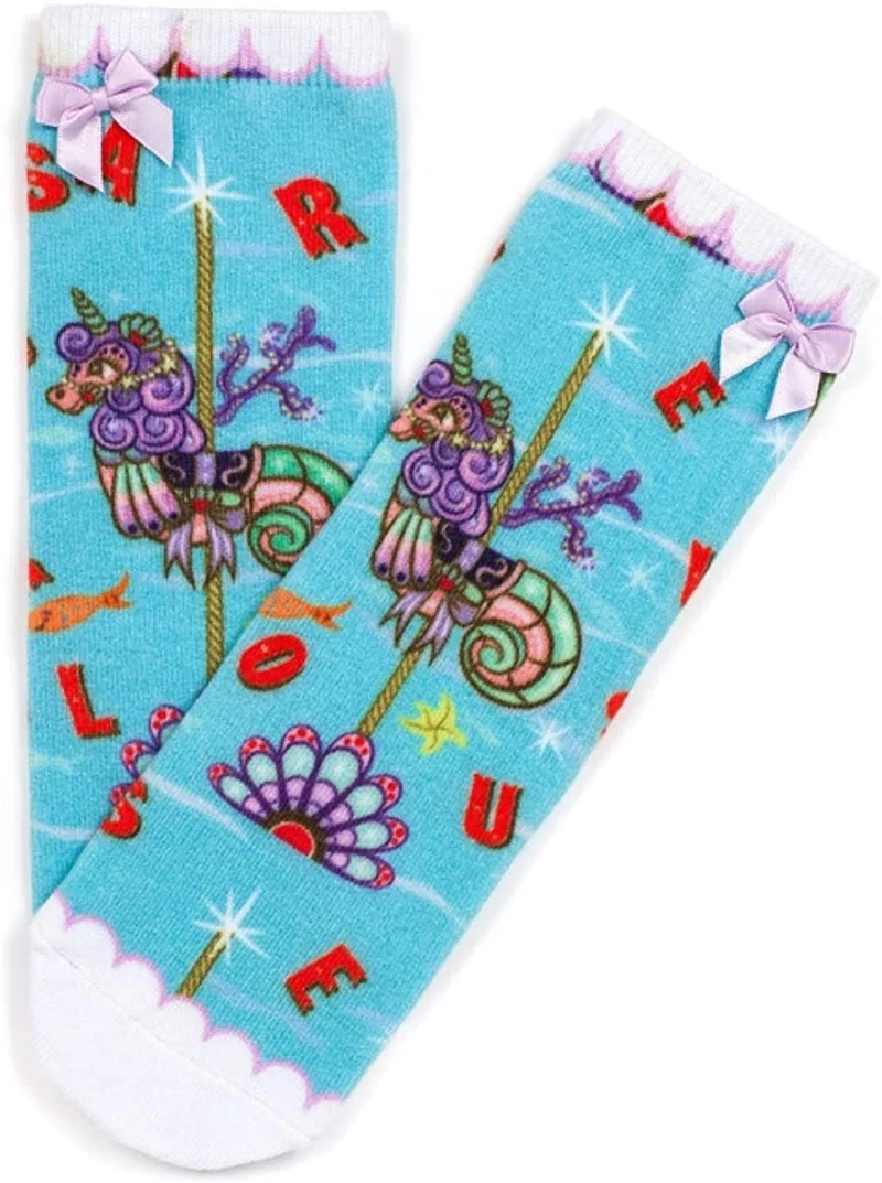 Irregular Choice Seepferdchen-Karussell-Socken