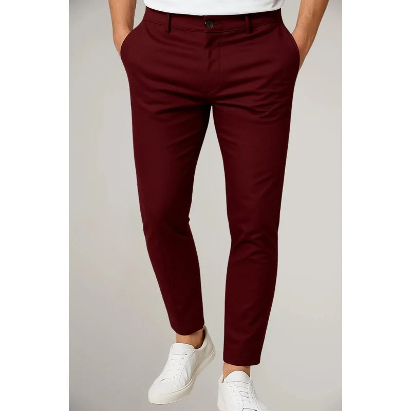 Matthias | Herren Slim-Fit Business Chino Hose
