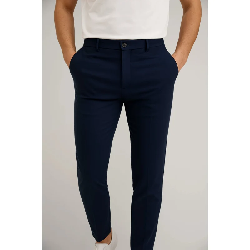 Matthias | Herren Slim-Fit Business Chino Hose