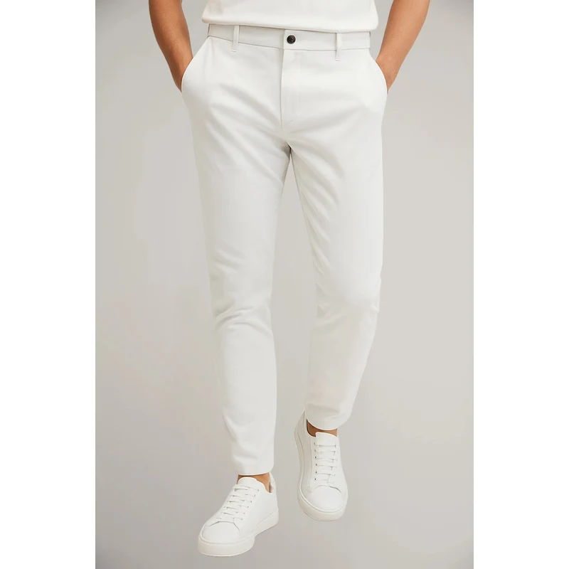 Matthias | Herren Slim-Fit Business Chino Hose