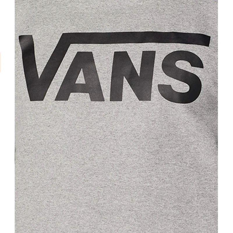 VANS Klassischer Herrenpullover mit Rundhalsausschnitt – Grau