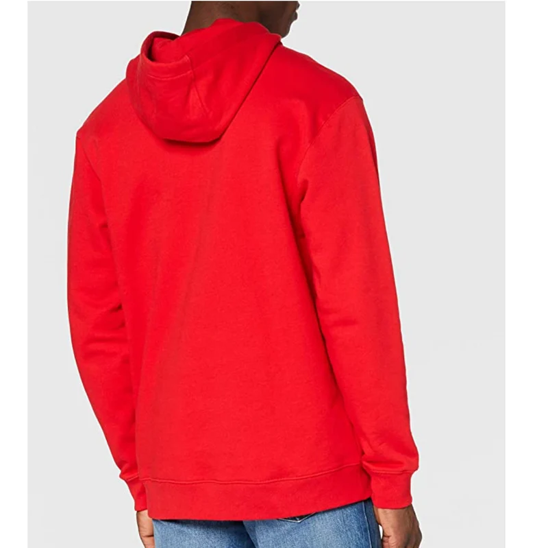 VANS Klassischer Herren-Kapuzenpullover mit Grafik – Rot