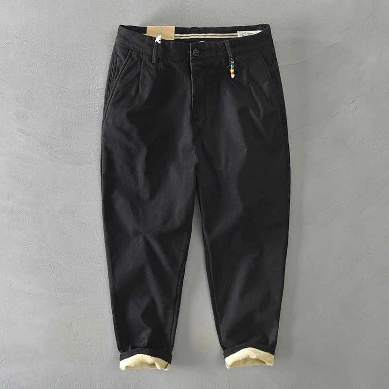 Elias | Herren Lässige Tapered Chino Hose