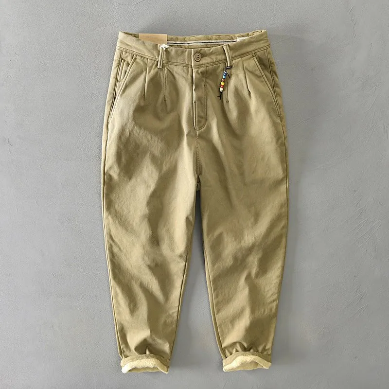 Elias | Herren Lässige Tapered Chino Hose