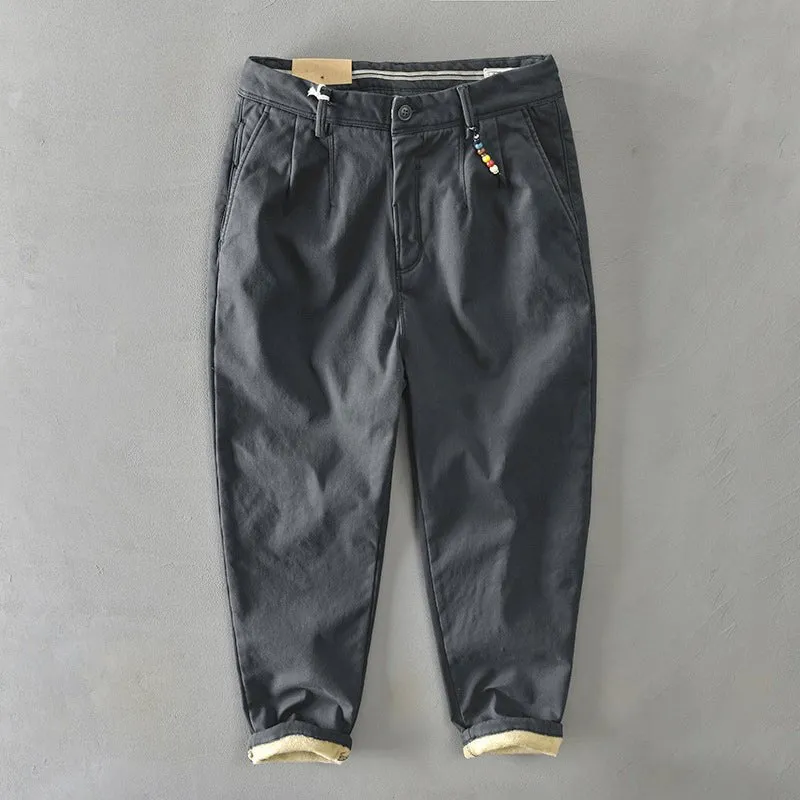 Elias | Herren Lässige Tapered Chino Hose