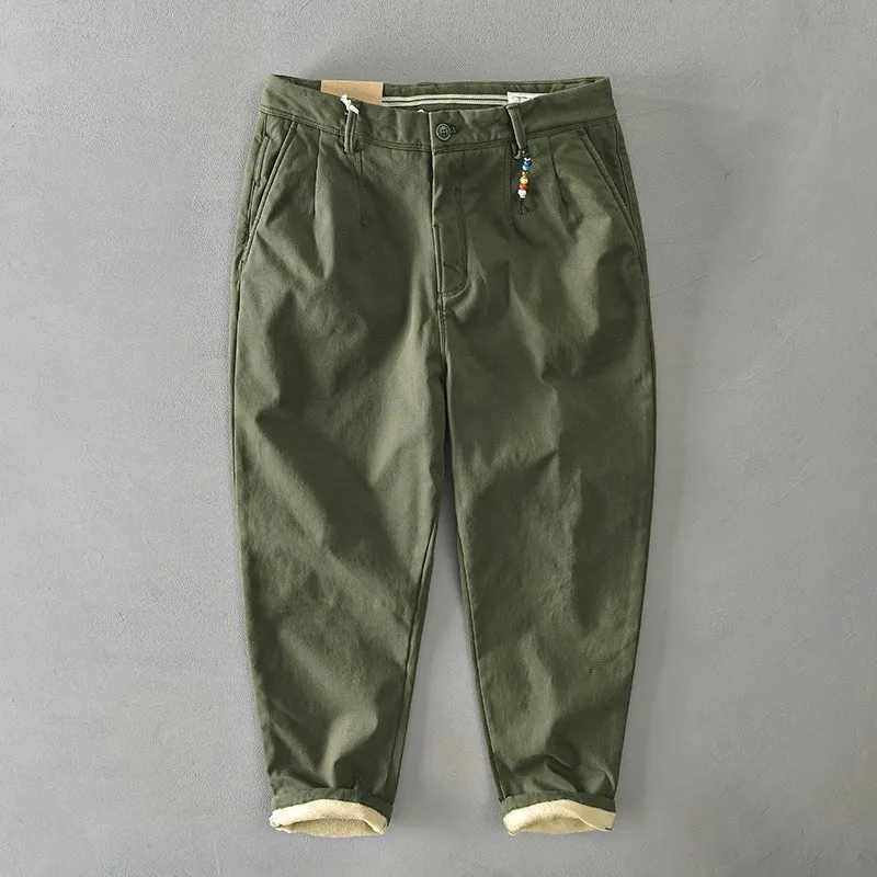 Elias | Herren Lässige Tapered Chino Hose