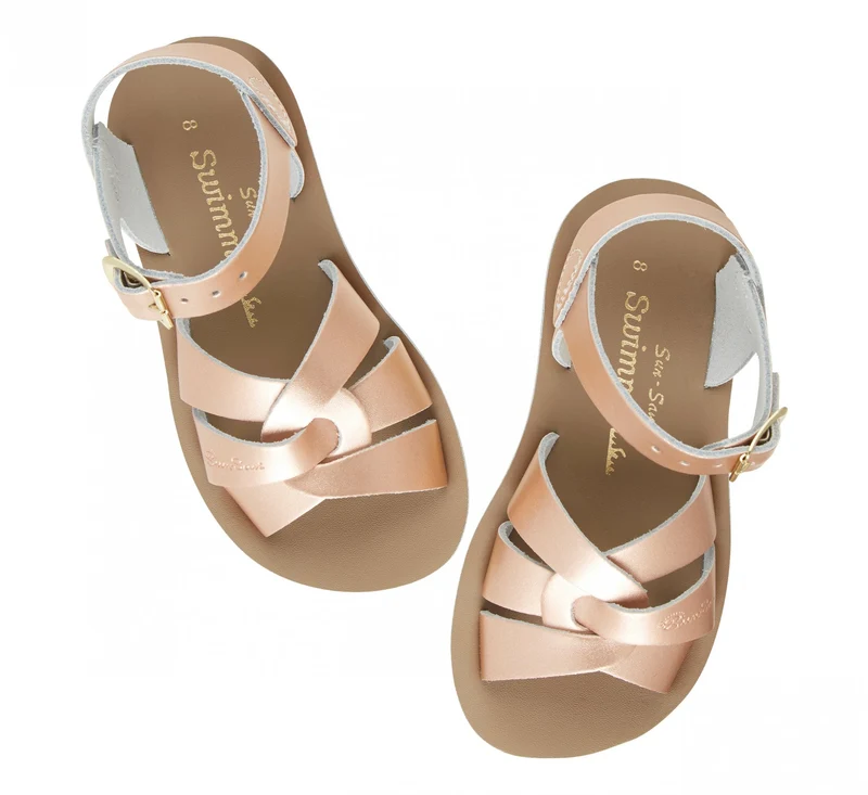Salt Water Sandals Schwimmsandale für Kinder – Roségold