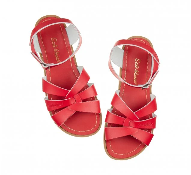 Salt Water Sandals Original-Sandale für Kinder – Rot