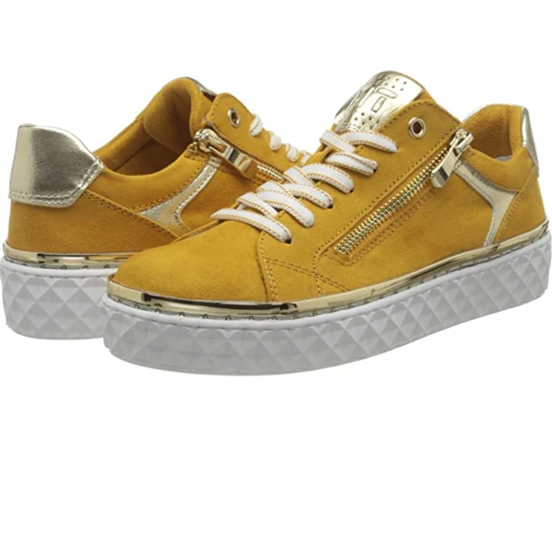 Marco Tozzi Damenmode-Trainer – Safran