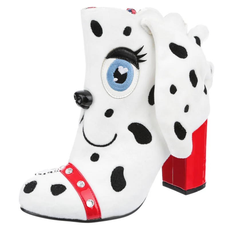 Irregular Choice Damen Pooch Perfect High Heel - Weiß