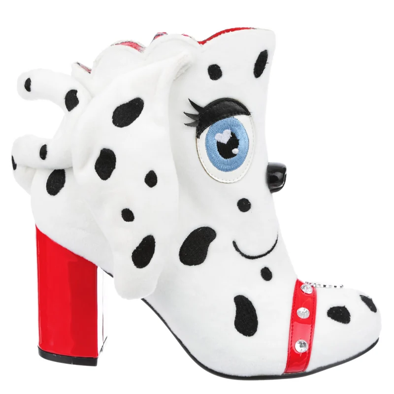 Irregular Choice Damen Pooch Perfect High Heel - Weiß
