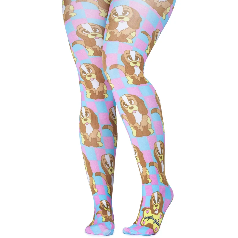 Irregular Choice Dog Days-Strumpfhose für Damen