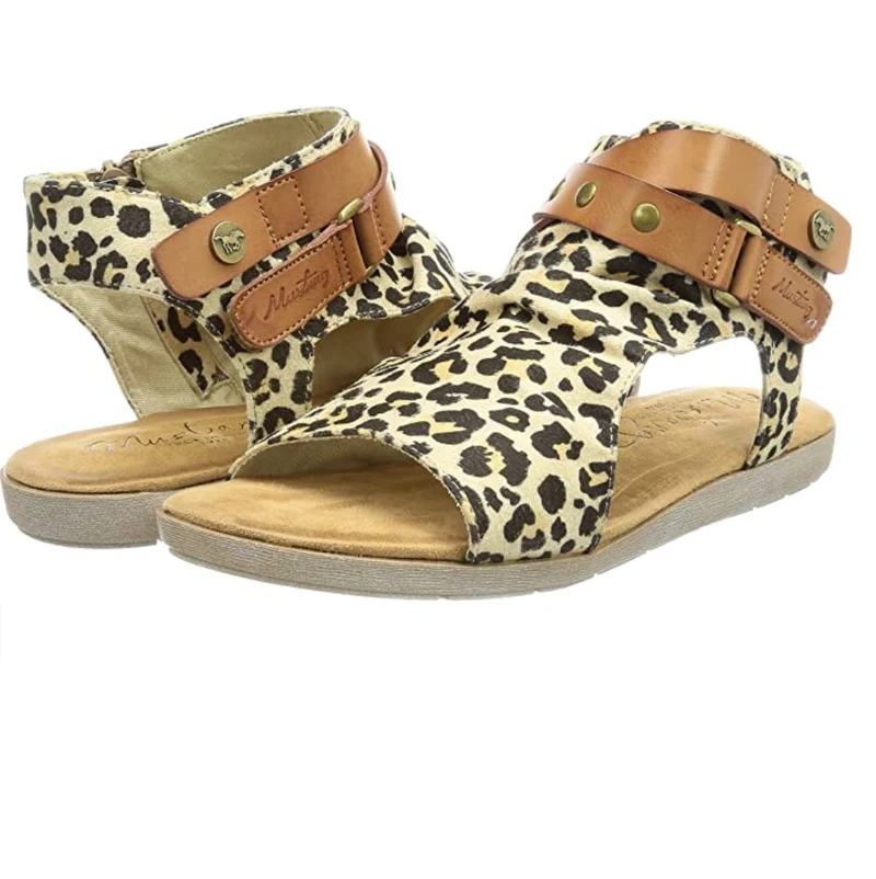 Mustang - Damen-Sandalen - Cognac